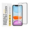 Folie de protectie Ecran Techsuit pentru Apple iPhone 11 / XR, Sticla Securizata, Full Glue, Neagra