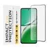 Folie de protectie Ecran Techsuit pentru Oppo Reno12 FS 5G / Reno12 FS 4G / Reno12 F 4G / Reno12 F, Sticla Securizata, Full Glue, Neagra