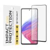 Folie de protectie Ecran Techsuit pentru Samsung Galaxy A53 5G A536, Sticla Securizata, Full Glue, Neagra