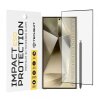 Folie de protectie Ecran Techsuit pentru Samsung Galaxy S24 Ultra S928, Sticla Securizata, Full Glue, Neagra