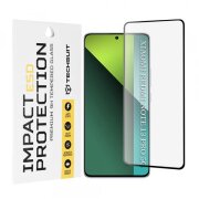 Folie de protectie Ecran Techsuit pentru Xiaomi Poco X6 / Redmi Note 13 Pro 5G, Sticla Securizata, Full Glue, Neagra