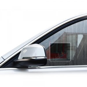 Folie Impermeabila Auto Techsuit pentru Geam, 200mm x 150mm, Plastic, Set 2 bucati