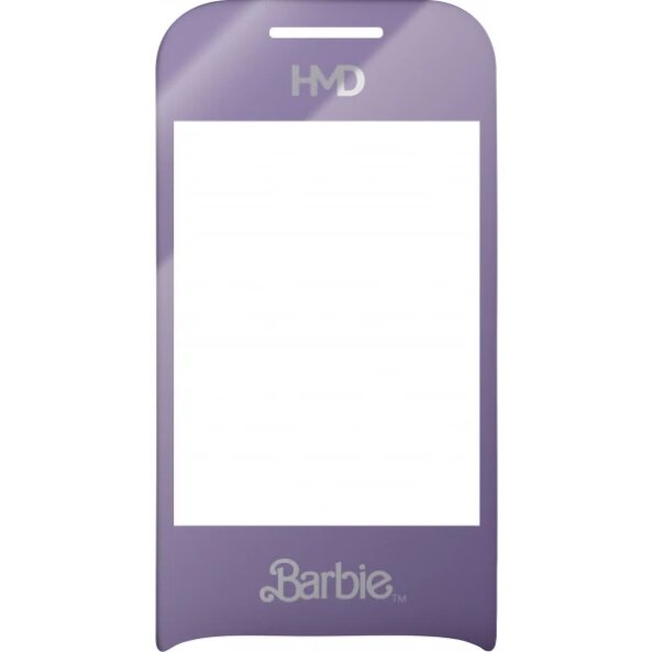 Geam Ecran HMD Barbie, Argintiu, Service Pack 5004001108SH0