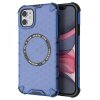 Husa MagSafe pentru Apple iPhone 11, Techsuit, HoneyComb Shield, Albastra