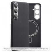 Husa MagSafe pentru Google Pixel 9 Pro XL, Techsuit, Aramid Fiber, Neagra