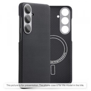 Husa MagSafe pentru Google Pixel 9 Pro XL, Techsuit, Aramid Fiber, Neagra