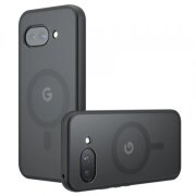 Husa MagSafe pentru Google Pixel 9a, Techsuit, PureFrost, Neagra