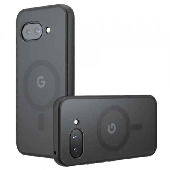 Husa MagSafe pentru Google Pixel 9a, Techsuit, PureFrost, Neagra