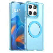 Husa MagSafe pentru Motorola Edge 60 Fusion / Edge 60, Techsuit, CandyCase, Albastra