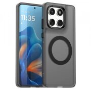 Husa MagSafe pentru Motorola Edge 60 Fusion / Edge 60, Techsuit, CandyCase, Neagra