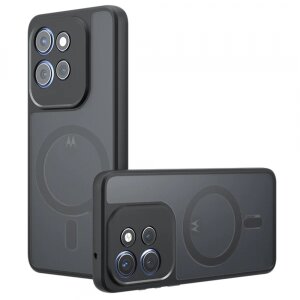 Husa MagSafe pentru Motorola ThinkPhone 25 / Edge 50 Neo, Techsuit, PureFrost, Neagra