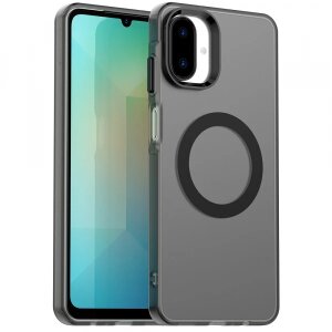 Husa MagSafe pentru Samsung Galaxy A07, Techsuit, CandyCase, Neagra