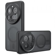 Husa MagSafe pentru Xiaomi 15 Ultra, Techsuit, PureFrost, Neagra