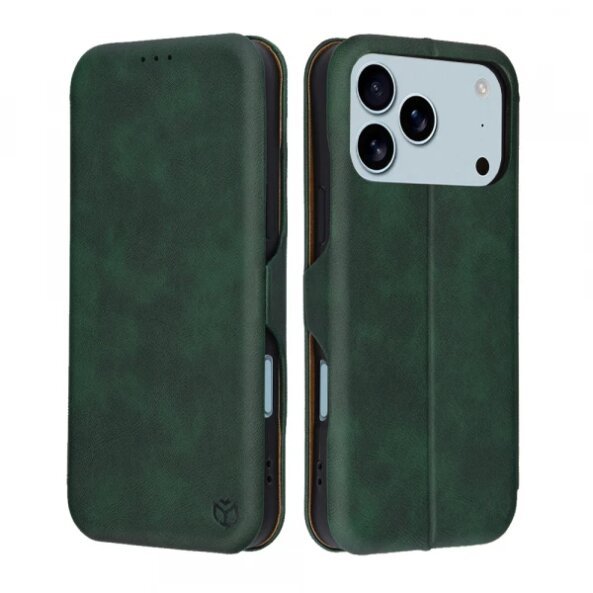 Husa pentru Apple iPhone 17 Pro, Techsuit, Safe Wallet Plus, Verde