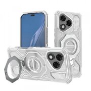 Husa pentru Honor 400 Lite, Techsuit, Carbon Shield Pro, Alba