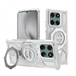 Husa pentru Motorola Edge 60 Pro, Techsuit, Carbon Shield Pro, Alba