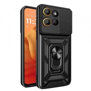 Husa pentru Motorola Moto G15 / G15 Power, Techsuit, CamShield, Neagra