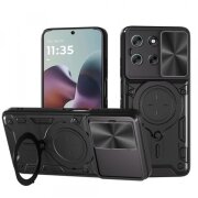 Husa pentru Motorola Moto G56, Techsuit, CamGuard Pro, Neagra