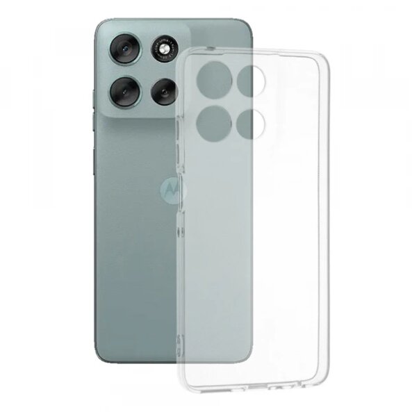 Husa pentru Motorola Moto G56, Techsuit, Clear, Transparenta