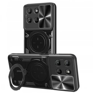 Husa pentru Motorola Moto G86, Techsuit, CamGuard Pro, Neagra