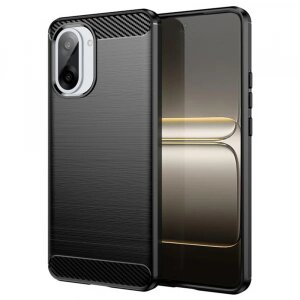 Husa pentru OnePlus Nord CE5, Techsuit, Carbon, Neagra