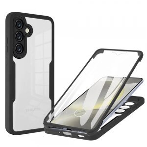 Husa pentru Samsung Galaxy S25 S931, Techsuit, ColorVerse 360, Neagra