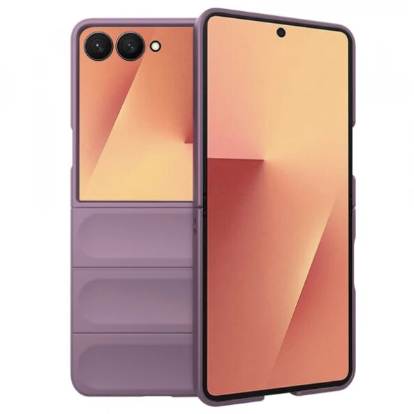 Husa pentru Samsung Galaxy Z Flip7 F766, Techsuit, Magic Shield, Mov