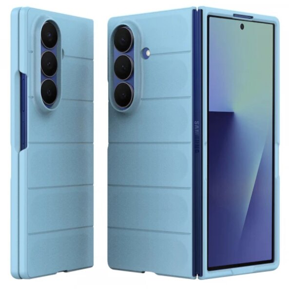 Husa pentru Samsung Galaxy Z Fold7 F966, Techsuit, Magic Shield, Bleu