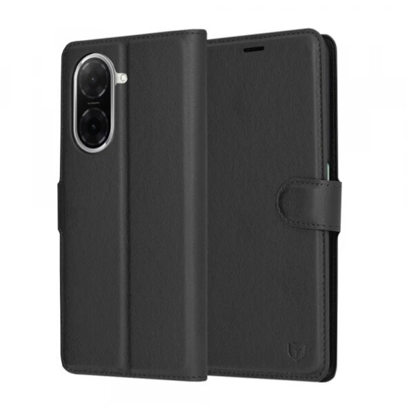 Husa pentru Xiaomi Redmi A5 4G (Regional), Techsuit, Leather Folio, Neagra