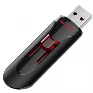 Memorie Externa USB-A 3.0 SanDisk Cruzer Glide, 64Gb SDCZ600-064G-G35 