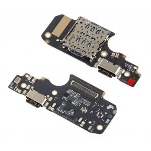 Placa cu Conector Incarcare - Microfon - Modul Cititor SIM Xiaomi Redmi Note 12 Pro 4G 