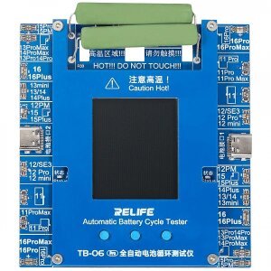 Tester Service Relife TB-06 Pro pentru verificare numar cicluri Acumulator Apple iPhone 11 - 16 Series