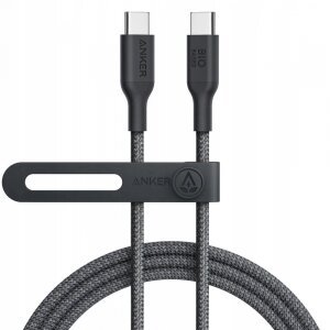Cablu Date si Incarcare USB-C - USB-C Anker 544, 140W, 1.8m, Negru, Resigilat A80F6H11