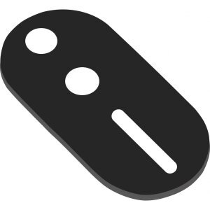 Geam Camera Spate Nokia 230 (2024), Negru, Service Pack 286913238