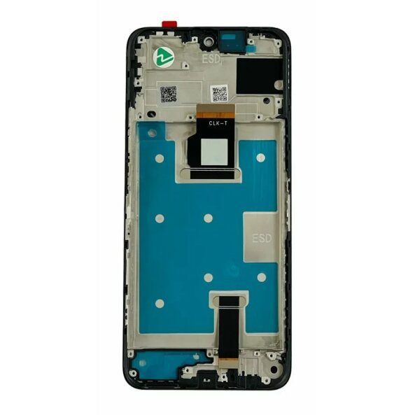 Ecran Compatibil pentru Honor X7b 4G/ Honor 90 Smart Negru CU RAMA