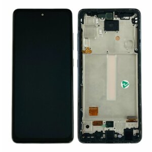 Ecran Compatibil pentru Samsung A525 4G/ A526B 5G Galaxy A52 2021 Negru OLED CU RAMA