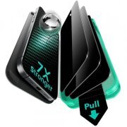 Folie de protectie Ecran Privacy ESR Armorite UltraFit pentru Apple iPhone 17, Sticla Securizata, Full Glue, Set 3 bucati