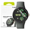 Folie Protectie Ringke Dual Easy pentru Google Pixel Watch 3 41mm, Set 3 bucati, Plastic