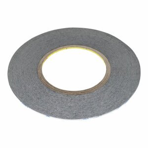 Banda Dublu Adeziva Neagra 3M - 50 Metri pentru Lipire Ecrane, LCD si Diverse Aplicatii (2MM)
