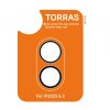 Folie de protectie Camera Spate Torras Lensguard pentru Apple iPhone 17, Sticla Securizata, Neagra