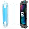 Folie de protectie Ecran Techsuit SwitchAura Applicator pentru Nintendo Switch 2, Sticla Securizata, Full Glue, Set 2 bucati