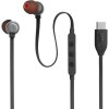 Handsfree USB-C JBL Tune 310C, Negru JBLT310CBLK 