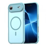 Husa MagSafe pentru Apple iPhone 17 Air, Techsuit, HaloFrost II, Verde Deschis