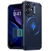 Husa MagSafe pentru Apple iPhone 17, ESR, Cyber, Albastra