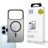Husa MagSafe pentru Apple iPhone 17 Pro, 3MK, Frosty MagCase, Neagra