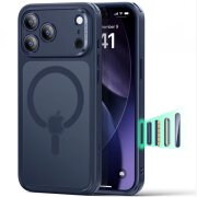 Husa MagSafe pentru Apple iPhone 17 Pro Max, ESR, Classic Hybrid, Bleu