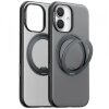 Husa MagSafe pentru Apple iPhone 17, Torras, Ostand R Fitness, Neagra