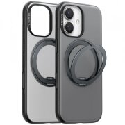 Husa MagSafe pentru Apple iPhone 17, Torras, Ostand R Fitness, Neagra