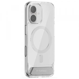Husa MagSafe pentru Apple iPhone 17, Torras, Pstand, Transparenta