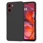 Husa pentru Motorola Moto E15 / G05, Techsuit, SoftFlex, Neagra